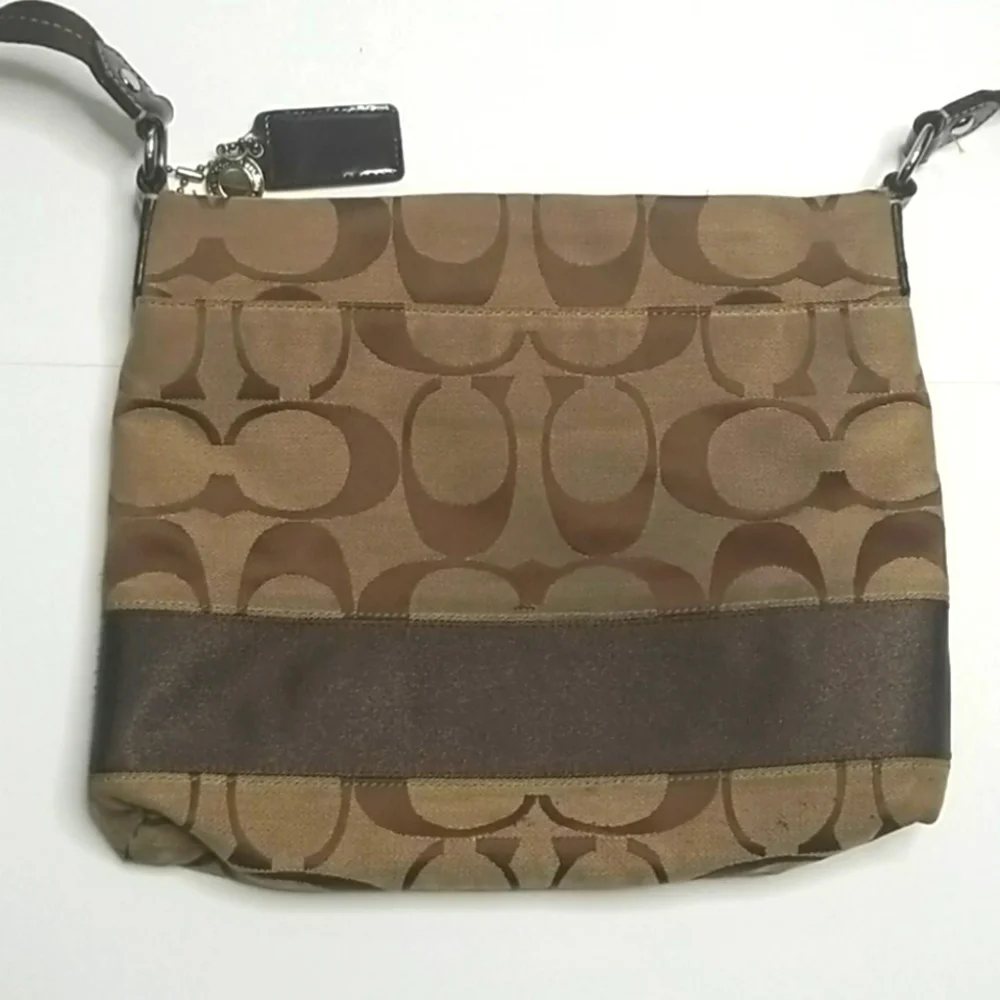 COACH brand Signature Canvas Bag - Picture 3 of 8